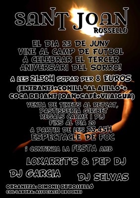 Cartell de Sant Joan
