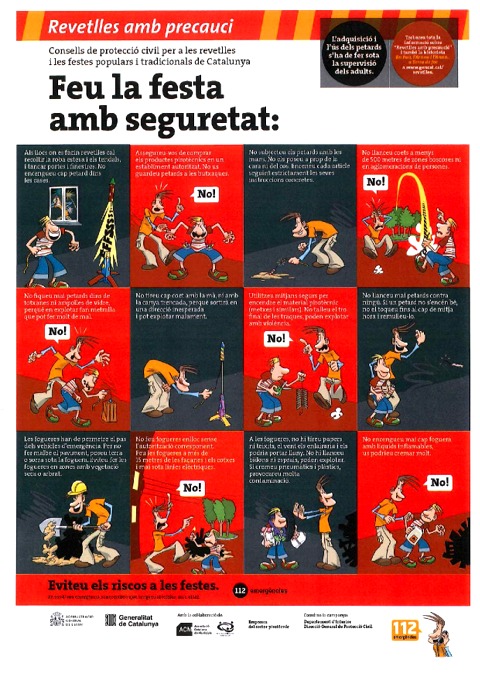 Feu la festa amb seguretat
