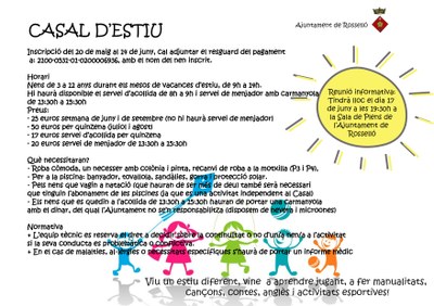 Butlleta d'inscripció