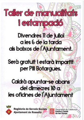 Taller de manualitats