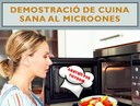 Demostració de cuina sana al microones