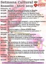 SETMANA CULTURAL 2019