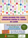 SOPAR SOLIDARI CONTRA EL CÀNCER