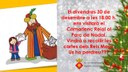 Visita del Camarlenc Reial al Parc de Nadal